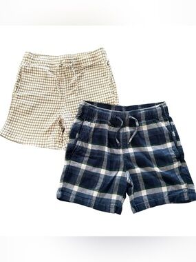 Hollister Men’s Sleep Shorts Bundle 2 Pair Plaid Pajama Cozy Shorts M